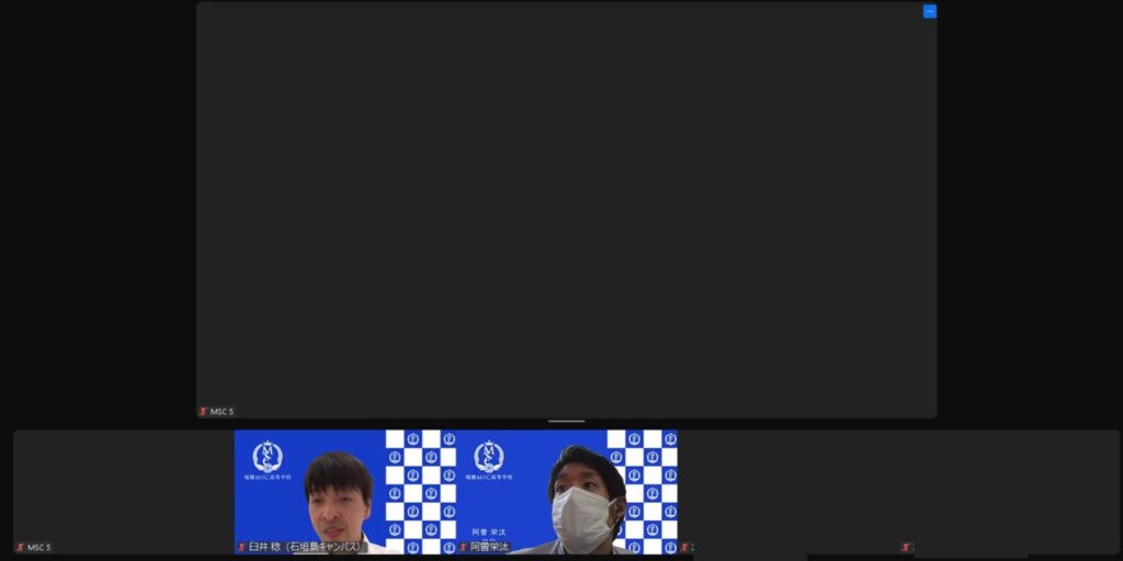 Mプロ自習室 自習中
