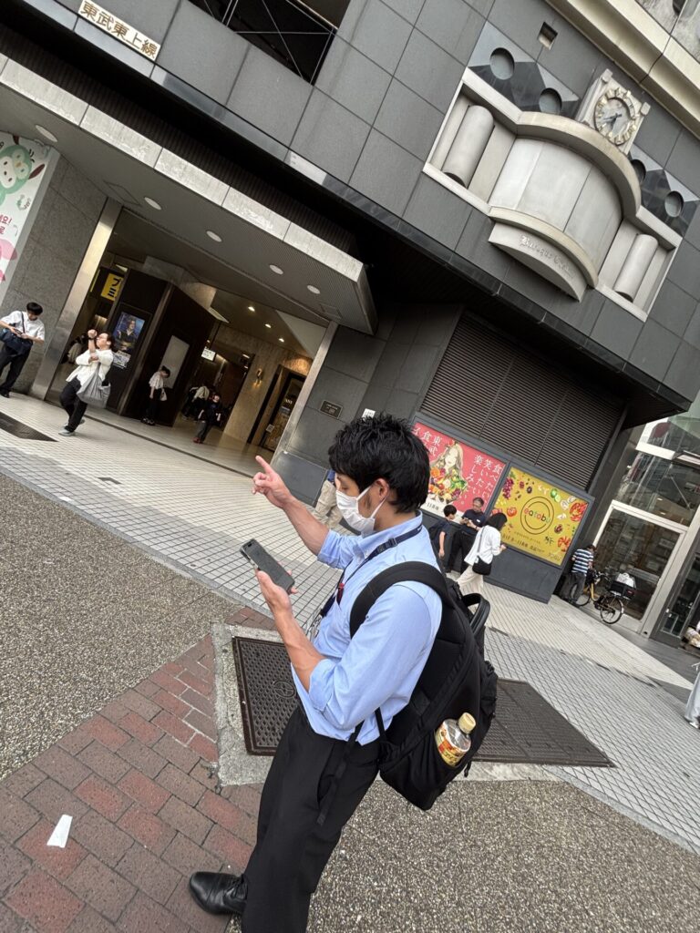 東武池袋駅前