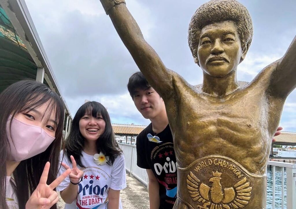 石垣島スクーリングで撮影した、友だちとの写真