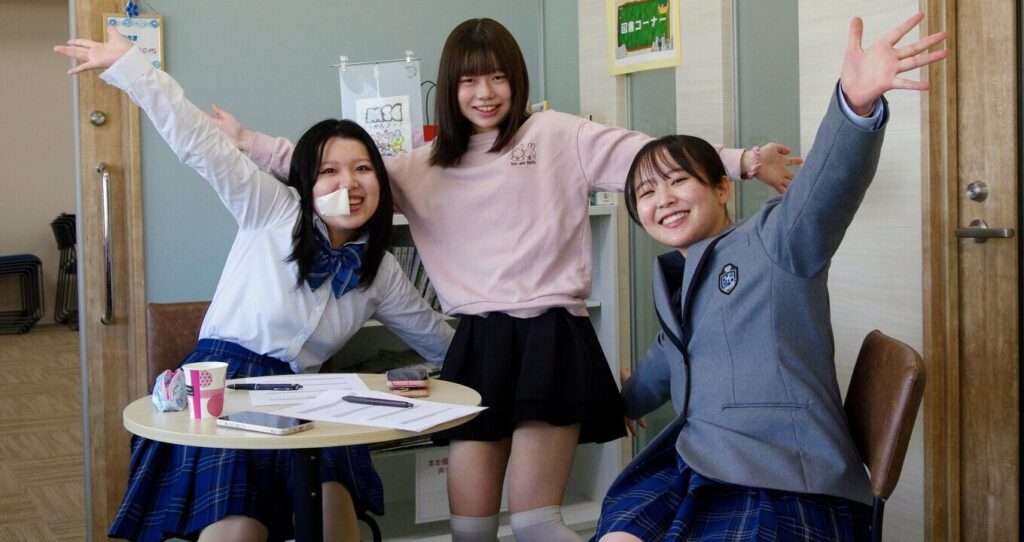 登校していた1年次生とも話せて嬉しかった!