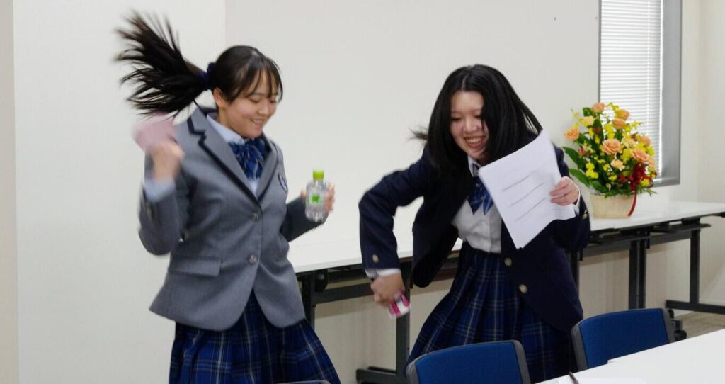 MSCを楽しみ、充実した3年間を過ごしてくれました