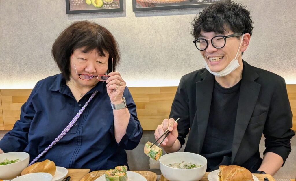 伊藤照子先生と横山先生