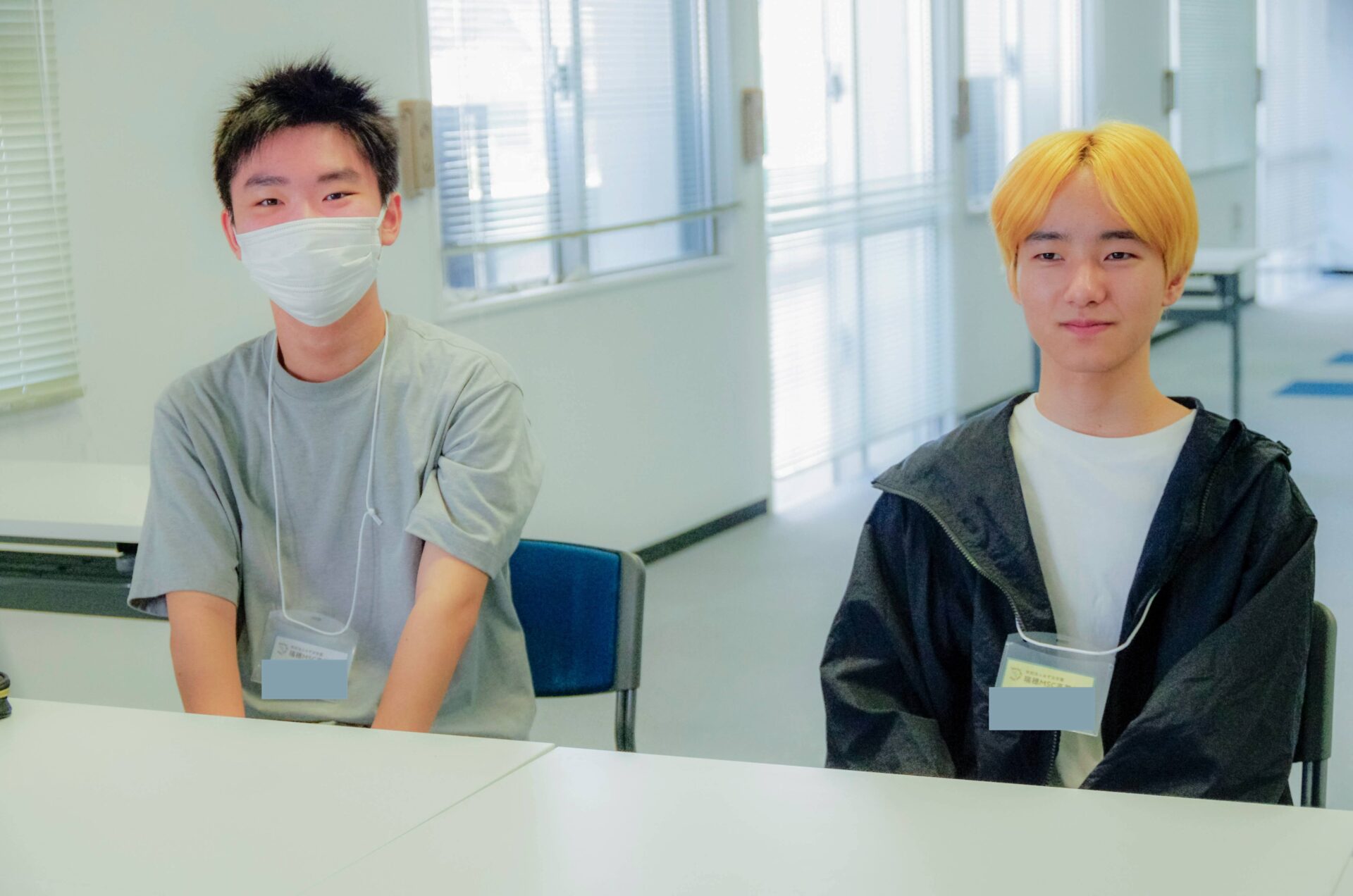 石垣島スクーリングでの友だちとの2ショット
