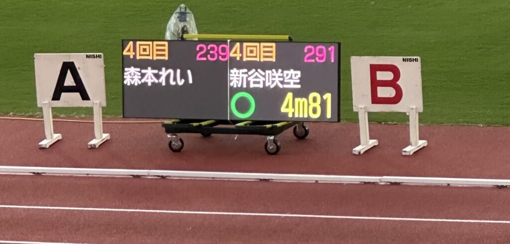 インターハイ2026 新谷さん 優勝決定